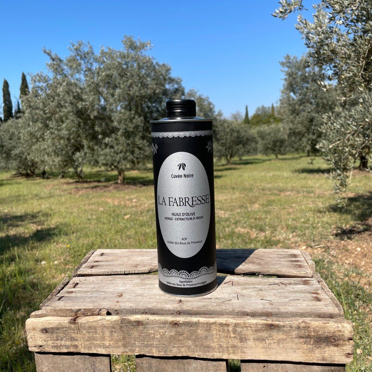 → Huile d'olive, AOP Baux de Provence - Bouteille de 50cl en ligne ·  Boutique du Domaine de Fontenille